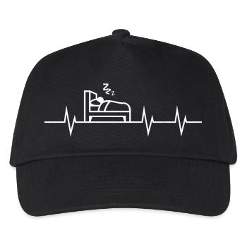 Heartbeat of Sleep - Good Night Edition - Kinder Basecap - Schwarz - Vorne