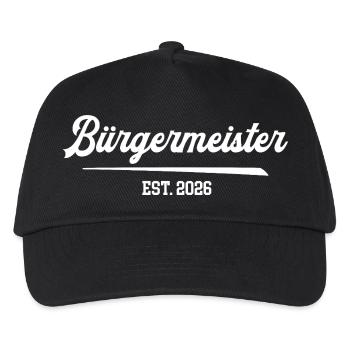 Mayor since 2026 Election Municipal Councillor Politician - Kids’ Baseball Cap - black - Front
