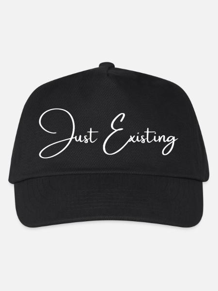 Just Existing | Greysoul Thoughts - Kinder Basecap - Schwarz