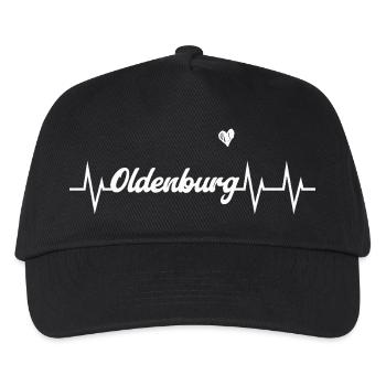 Heartbeat Oldenburg - Kids’ Baseball Cap - black - Front