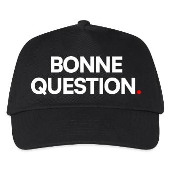 Bonne question - Casquette de baseball Enfant - noir - Devant