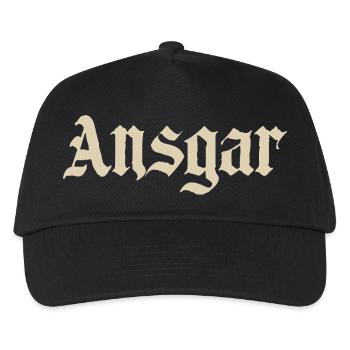 Conception des polices gothiques d’Ansgar - Casquette de baseball Enfant - noir - Devant