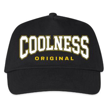 Coolness Original - Kids’ Baseball Cap - black - Front