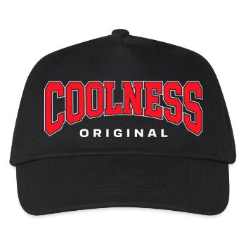 Coolness Original - Kinder Basecap - Schwarz - Vorne