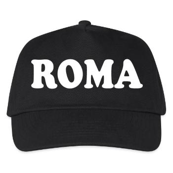 Rom - Kinder Basecap - Schwarz - Vorne