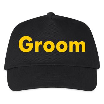 Groom - Kinder Basecap - Schwarz - Vorne