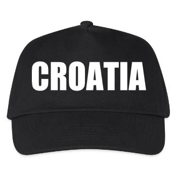 Croatia - Kids’ Baseball Cap - black - Front