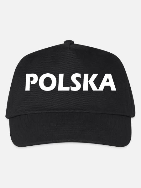 Polska - Kinder Basecap - Schwarz