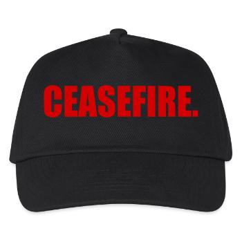 Ceasefire - Kinder Basecap - Schwarz - Vorne