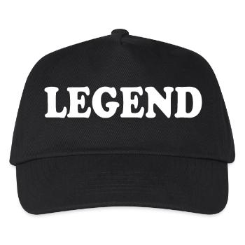 Legend - Kinder Basecap - Schwarz - Vorne