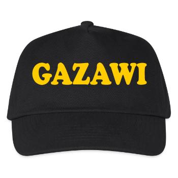 Gazawi gaza - Kinder Basecap - Schwarz - Vorne