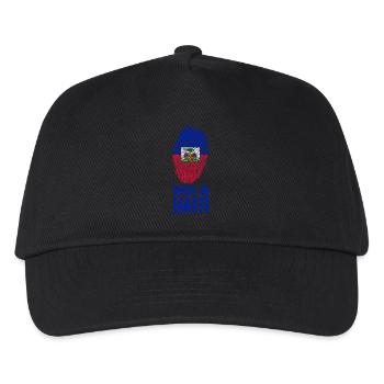 Made In Haiti / Ayiti / Haïti - Kinder Basecap - Schwarz - Vorne