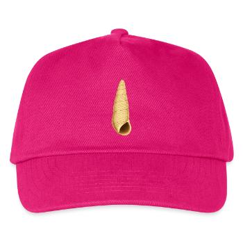 Shell Illustration - Kids’ Baseball Cap - fuchsia - Front