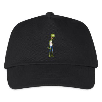 Zombie - Kinder Basecap - Schwarz - Vorne