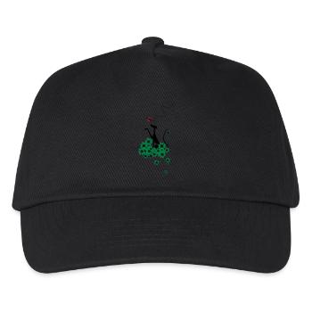 glücksbringer - Kinder Basecap - Schwarz - Vorne
