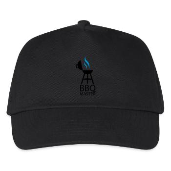 BBQ master 2clr - Casquette de baseball Enfant - noir - Devant