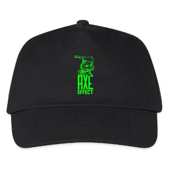 Crâne avec hache - Casquette de baseball Enfant - noir - Devant
