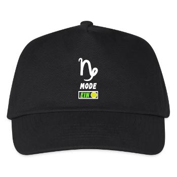 Astrology Statement Horoscope Capricorn Zodiac - Kids’ Baseball Cap - black - Front