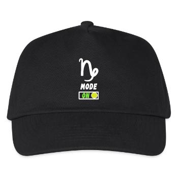 Zodiac Statement Horoscope Capricorn Astrology - Kids’ Baseball Cap - black - Front
