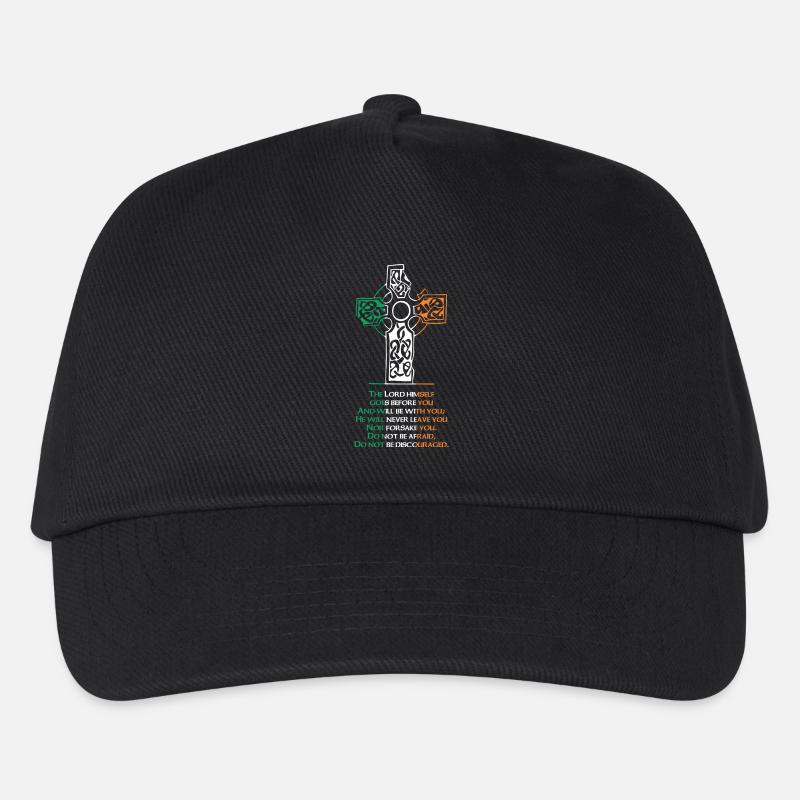 Celtic Cross - Kids’ Baseball Cap - black