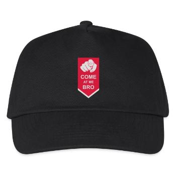 come at me bro - Kids’ Baseball Cap - black - Front