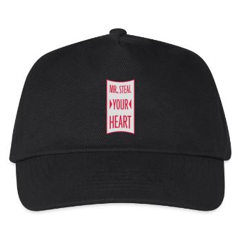 Mr steal your heart - Kids’ Baseball Cap - black - Front