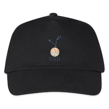 La constellation des Poissons - Casquette de baseball Enfant - noir - Devant