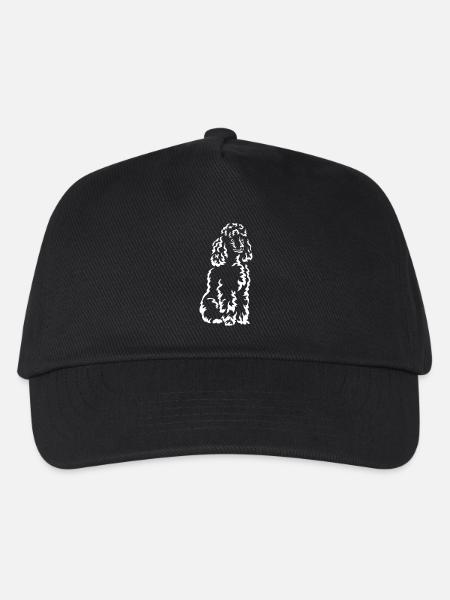 Pudel "Black Edition" - Kinder Basecap - Schwarz