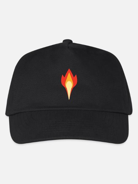 Meteor - Kinder Basecap - Schwarz