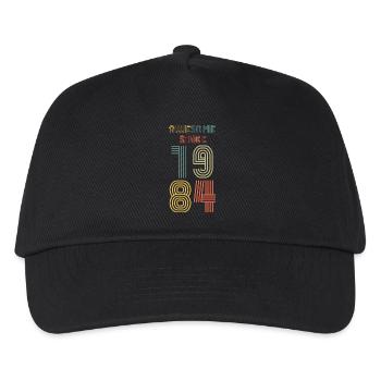 40th birthday 1984 - Kids’ Baseball Cap - black - Front