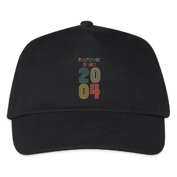 20e anniversaire 2004 - Casquette de baseball Enfant - noir - Devant