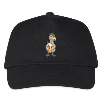 Ente Saft - Kinder Basecap - Schwarz - Vorne