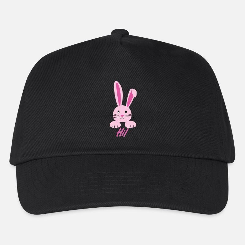 HÄSCHEN - Kinder Basecap - Schwarz