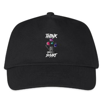 Think Smart Puzzle - Kids’ Baseball Cap - black - Front