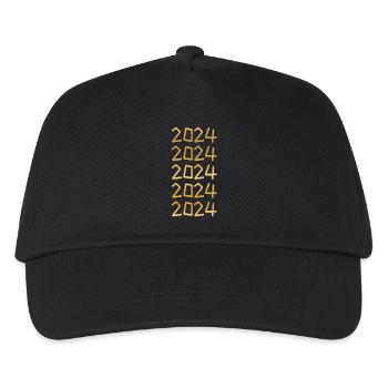 2024 - Kinder Basecap - Schwarz - Vorne