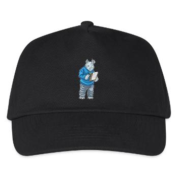Rhino Sport Teacher School - Kids’ Baseball Cap - black - Front