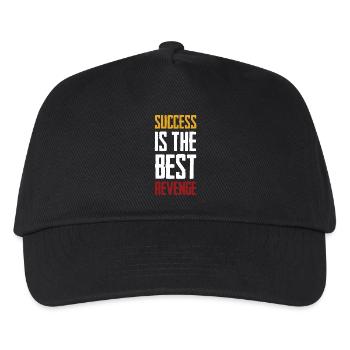 success is the best revenge - Kids’ Baseball Cap - black - Front