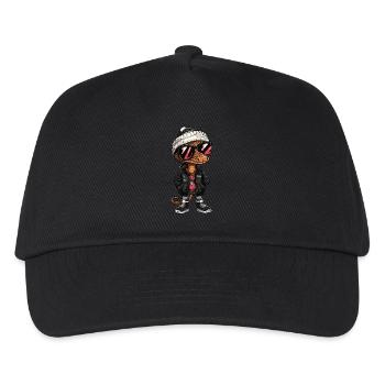 Snake Cobra Cool Comic - Kids’ Baseball Cap - black - Front