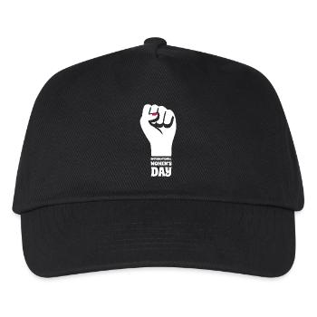 Journée internationale de la femme - Cadeau - Casquette de baseball Enfant - noir - Devant