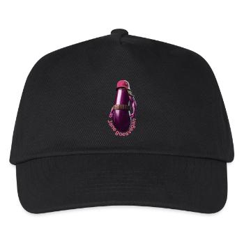 Jane goes vegan - Kids’ Baseball Cap - black - Front