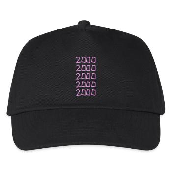 2000 - Kids’ Baseball Cap - black - Front