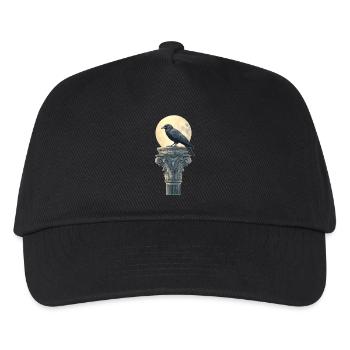 Rabe - Kinder Basecap - Schwarz - Vorne