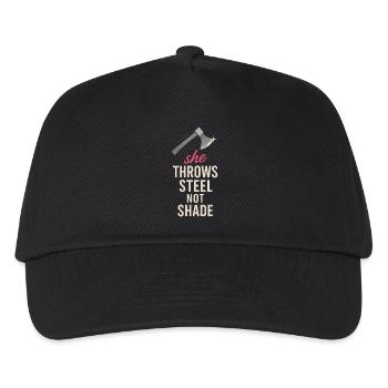 Women's Axe Throwing Gift I Slots - Kids’ Baseball Cap - black - Front