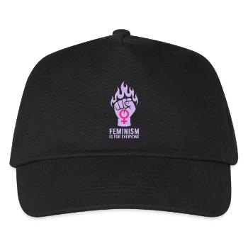 Feminism is for Everyone - Feminism T-Shirt - Kids’ Baseball Cap - black - Front