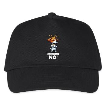 Before You Ask Jack Russel terrier Jack russel dog - Kinder Basecap - Schwarz - Vorne