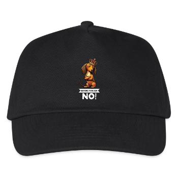 Before You Ask Dachshund Owner Dachshund Owner Dachshund Owner - Kids’ Baseball Cap - black - Front