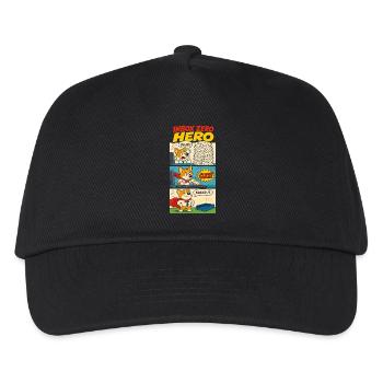 Inbox Zero Office Hero - Kids’ Baseball Cap - black - Front