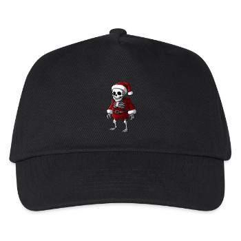 Christmas Skeletons - Kids’ Baseball Cap - black - Front