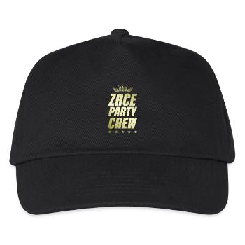 Zrce Party Crew Gold - Kids’ Baseball Cap - black - Front