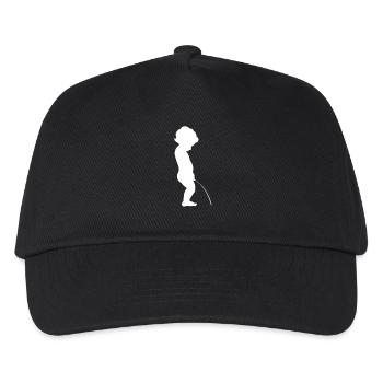 whiteman - Casquette de baseball Enfant - noir - Devant